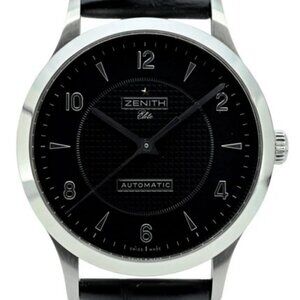 Zenith 36mm Men's Class Elite Swiss Automatic Watch w/ B+P! Ref: 03.1125.679!